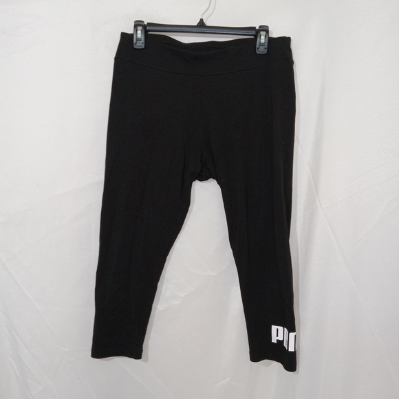 PUMA Womens Cropped Leggings Size Large - Picture 2 of 7